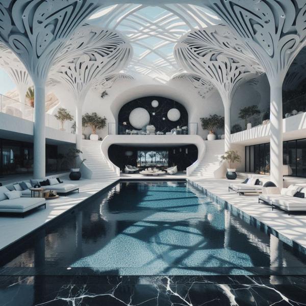 piscine marbre